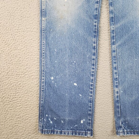 Wrangler Jeans Mens 36x32 Blue 936 Slim Fit Cowboy Cut Western Chore Ranch Rodeo - Picture 9 of 16